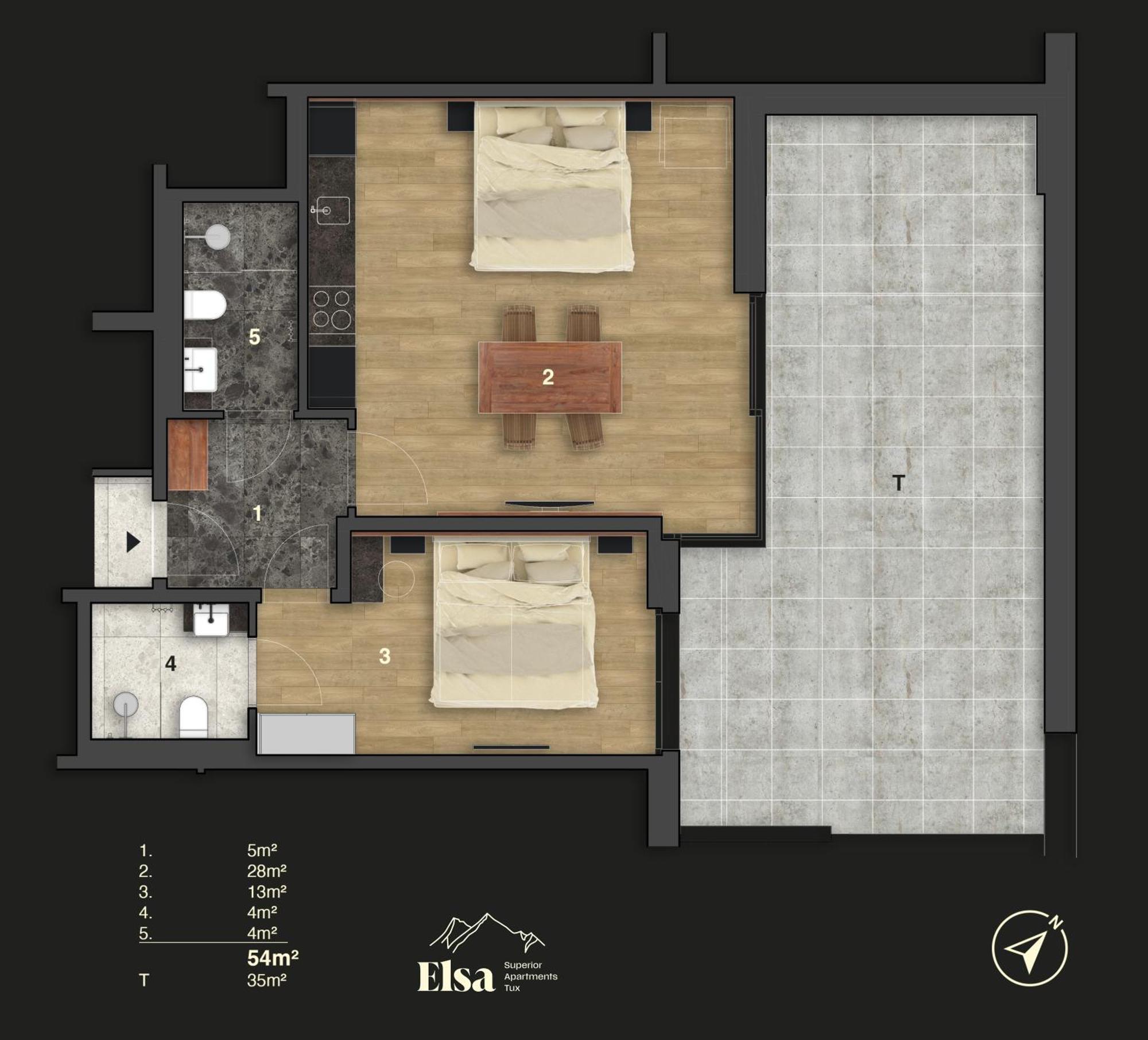 Elsa Spa Apartments ทักซ์ ภายนอก รูปภาพ